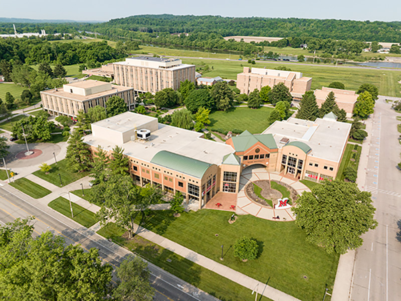 aerial view of Miamis polytechnic campus