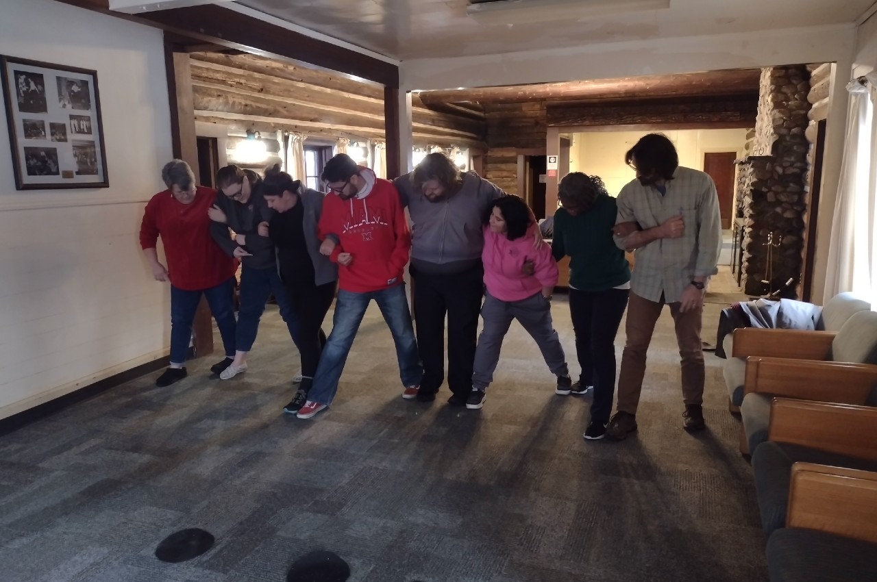 a group of students participating in the power hour program