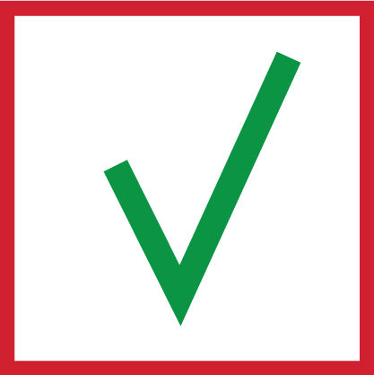 Green check mark