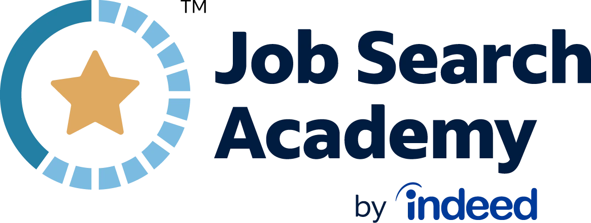 The Indeed Job Search Academy logo.