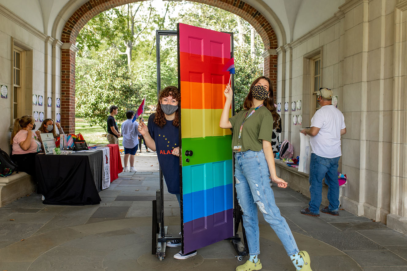 Miami students on national coming out day.