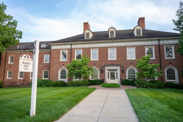 Warfield Hall exterior.