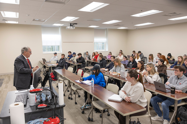Carter Phillips Classroom visit