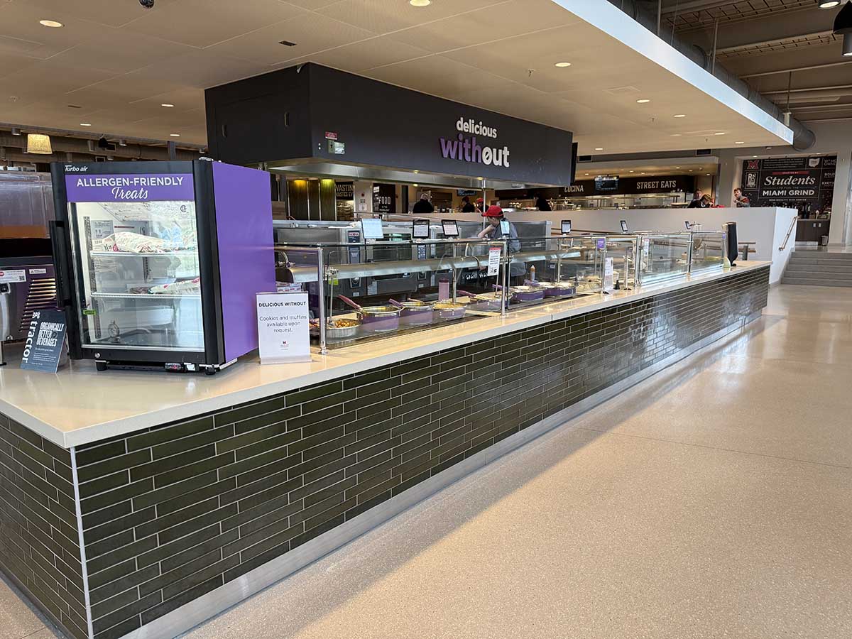 delicious without dining station