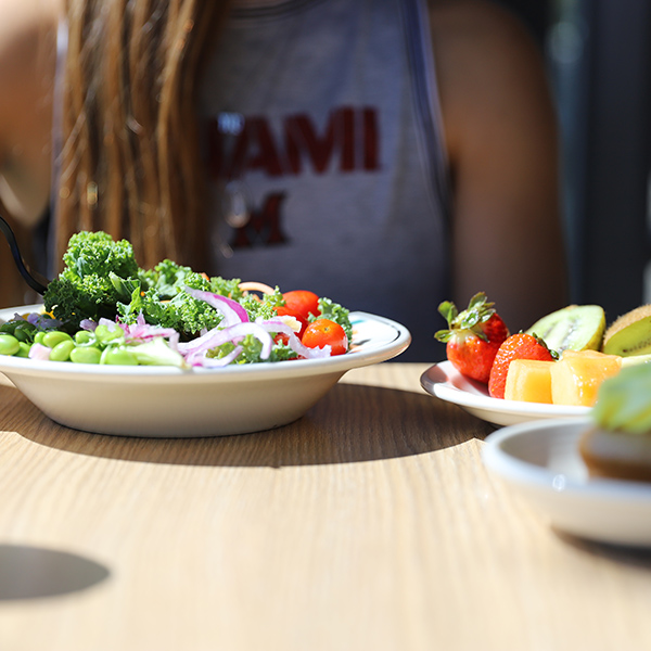 plate of healthy food