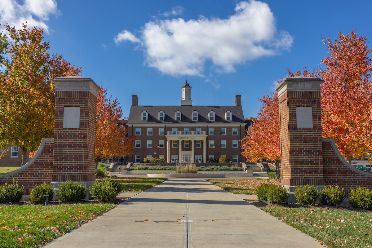 Exterior of Withrow Hall