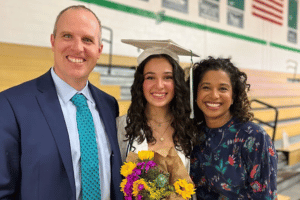 Lalor family- mother, father, and daughter