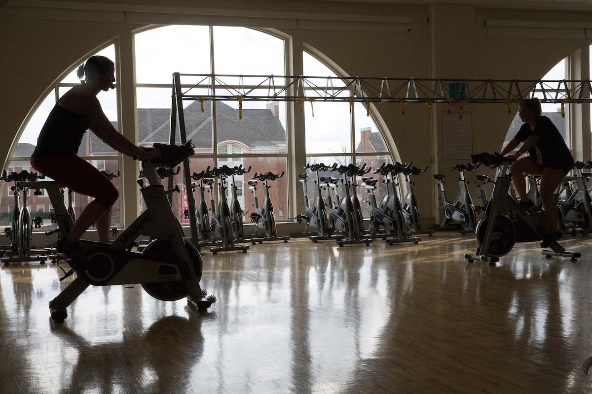 A fitness class at the Miami Rec Center