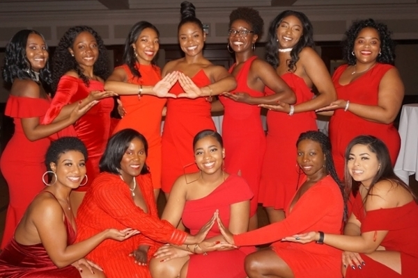 Delta Sigma Theta members.