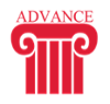 Advamce logo.