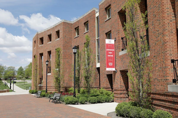 Admission visit center building.