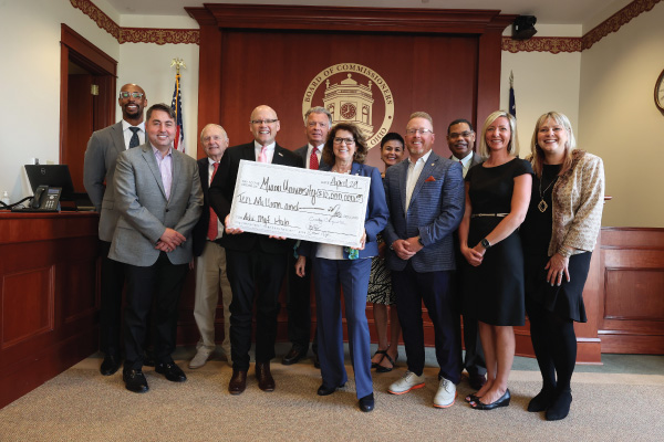 Check presentation from the Butler County Board of Commissioners