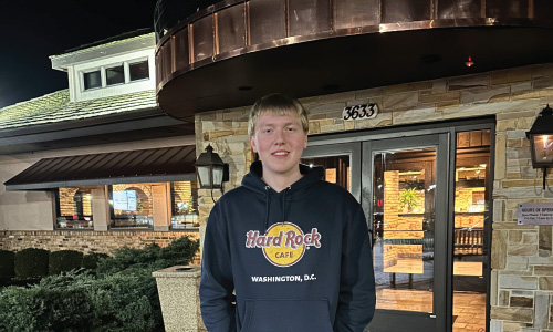 Branson Gabbard from Hamilton High School.