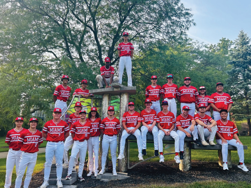 Miami Middletown baseball team