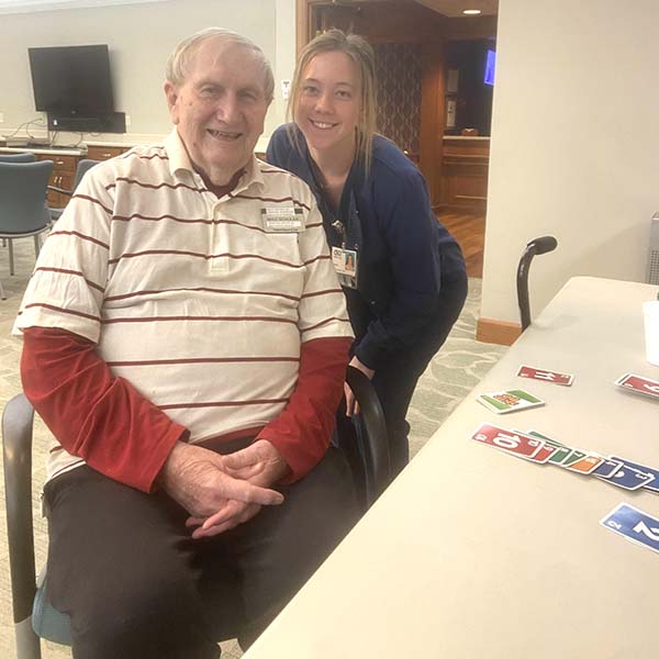 Mike Schuler and Maggie Schmidt