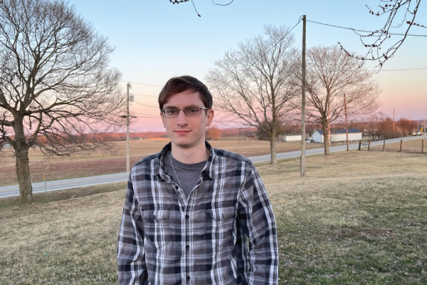 Daniel Johnson, double major in Psychology and Criminal Justice.