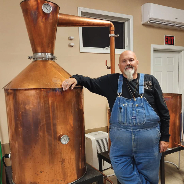 Northern Yankee Moonshine founder Doug Taylor