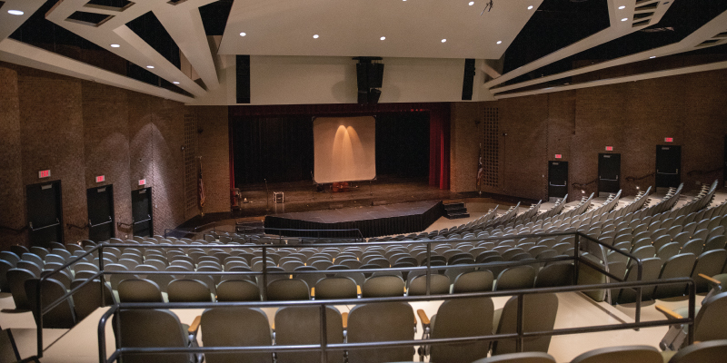 Auditorium on Dave Finkelman