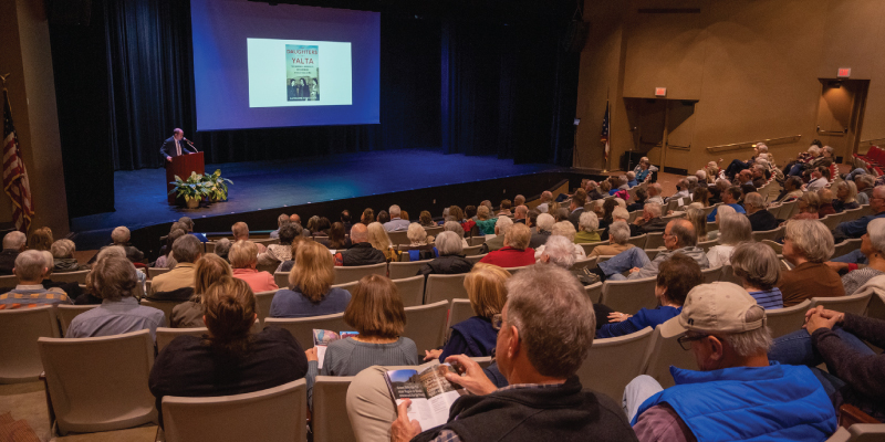 Auditorium during a lecture.