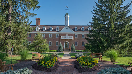 Front view of the Marcum Hotel