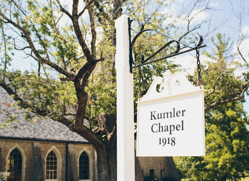 kumler chapel sign